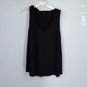 Black Sleeveless Women's Top